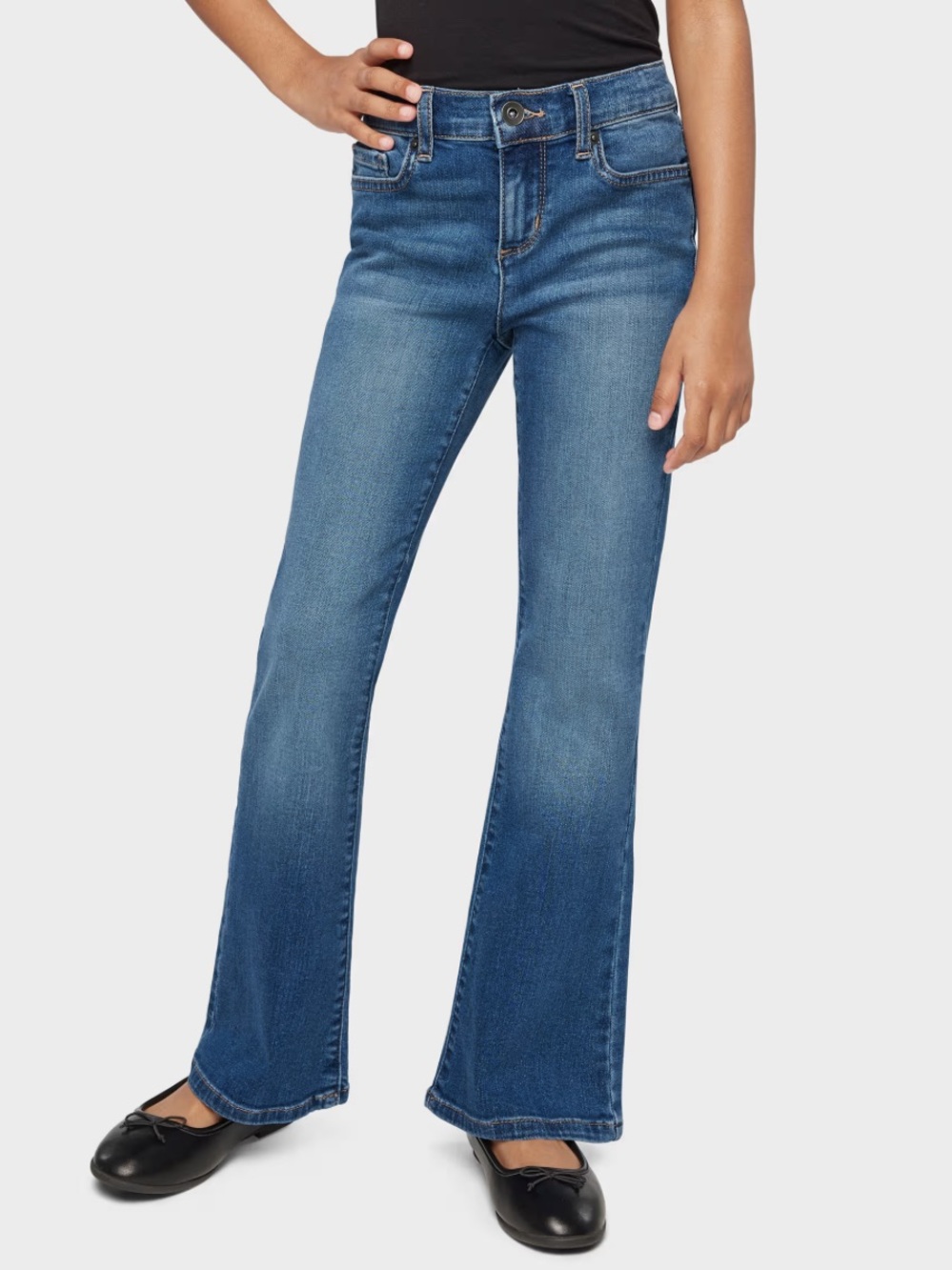 Girls' Flare Jeans